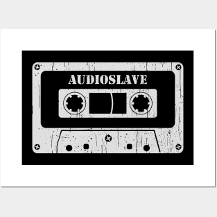 Audioslave - Vintage Cassette White Posters and Art